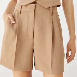 Aritzia Wilfred Effortless Linen Shorts - SIZE 4